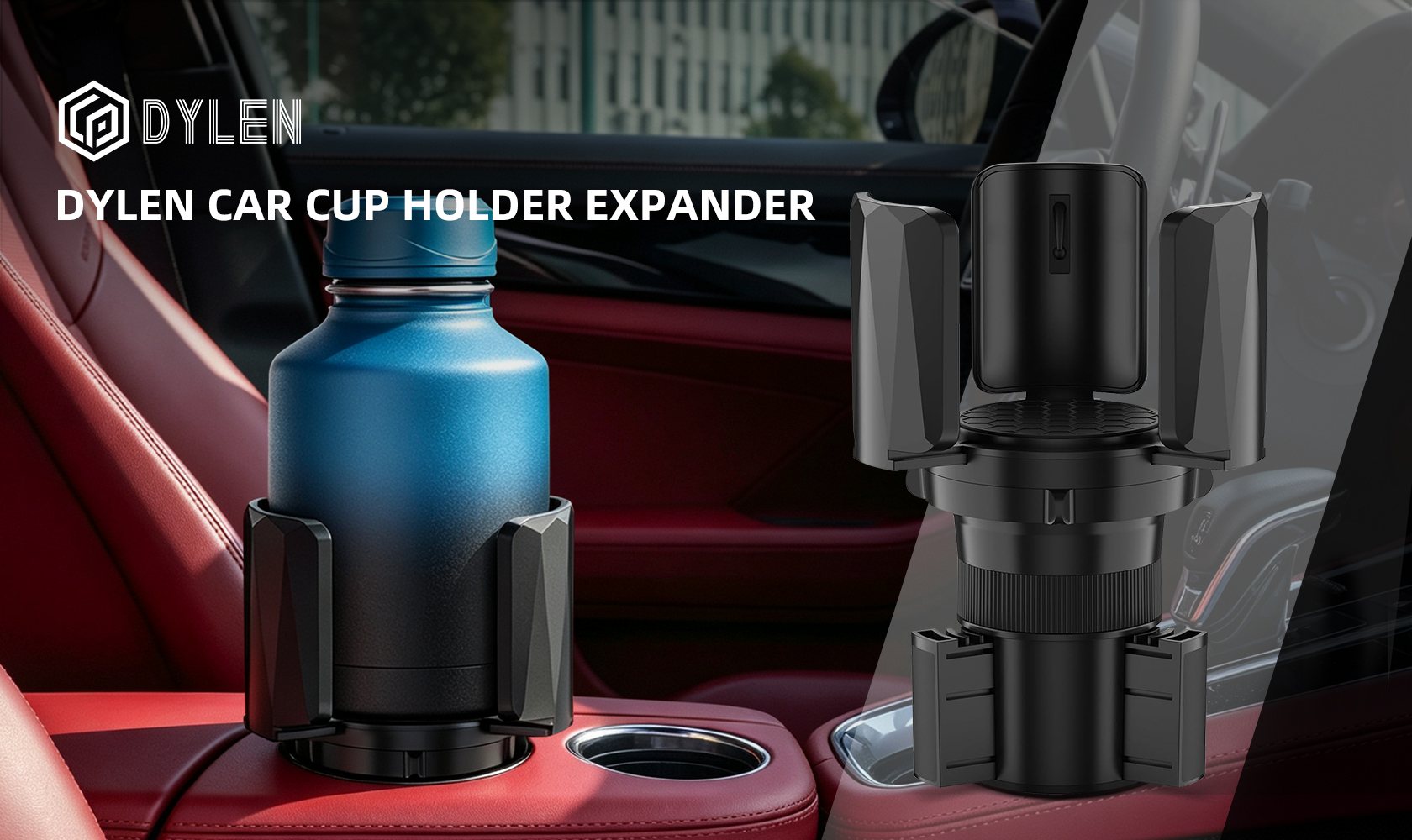 Car Cup Holder Expanders by DYLEN